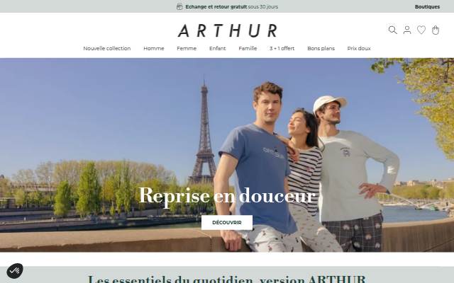 Arthur storefront