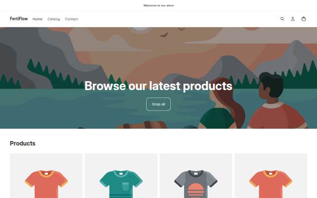 FertiFlow storefront