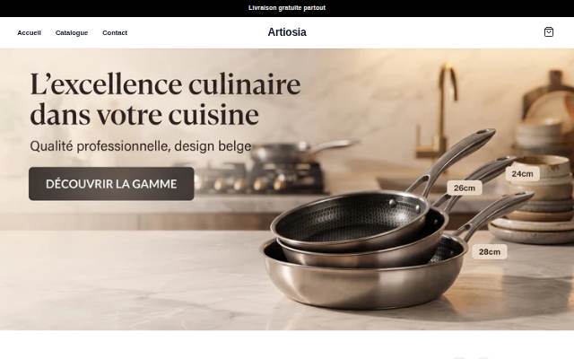 Artiosia - Des solutions pratiques pour votre quotidien storefront