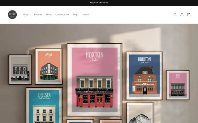 Startseite von artstufflondon