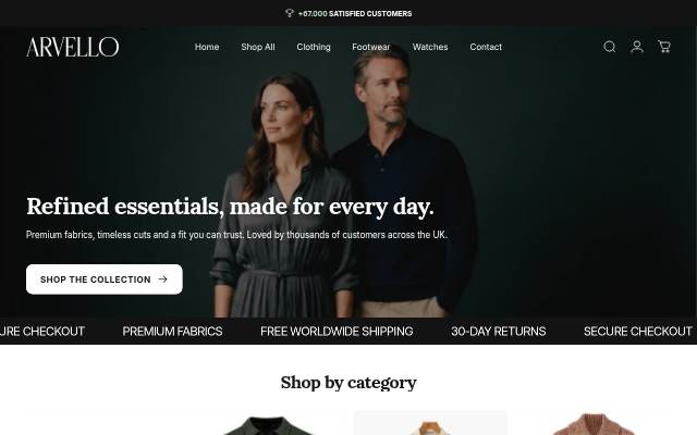 Arvello storefront