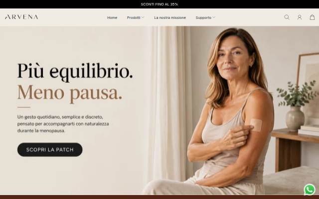 Arvena storefront