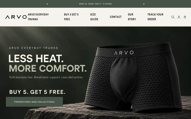 Arvo storefront
