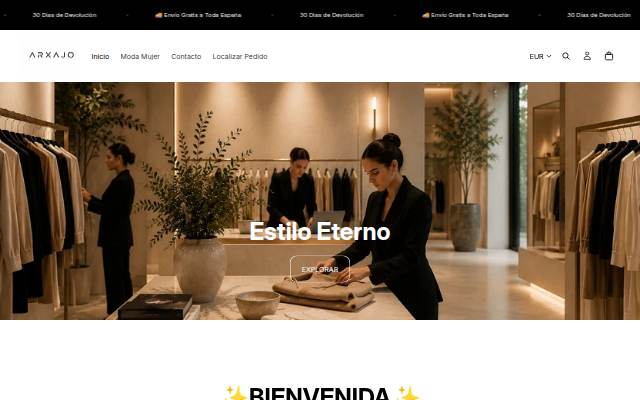 ARXAJO storefront