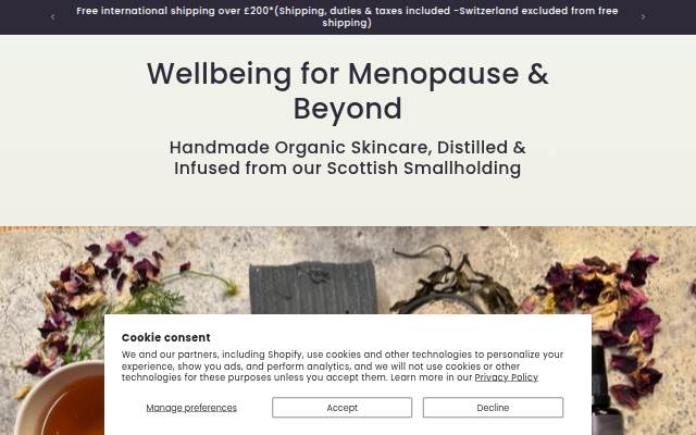Startseite von A.S Apothecary