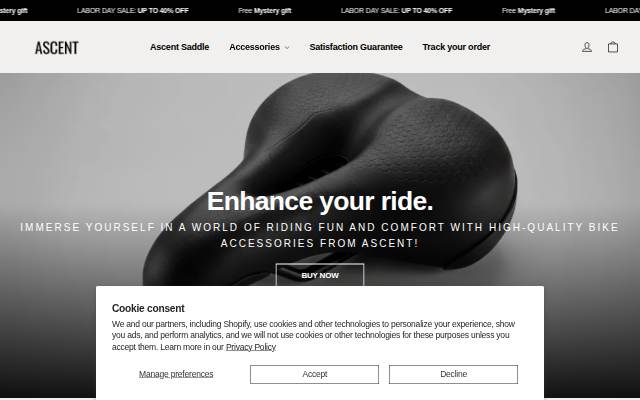 Ascent storefront