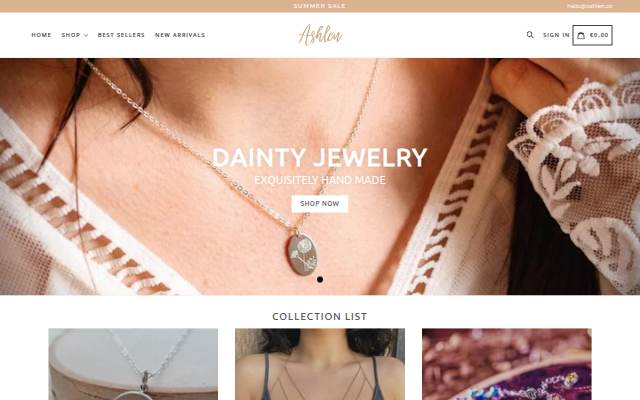 Ashlen storefront