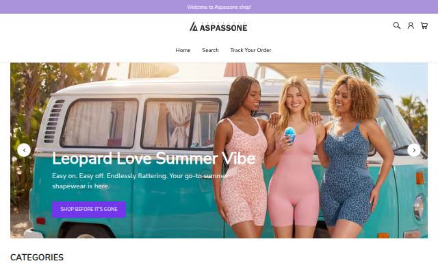 Aspassone storefront