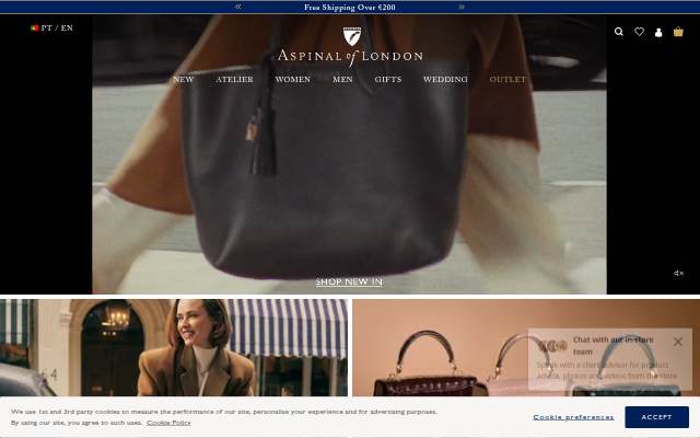 Handcrafted Leather Goods storefront
