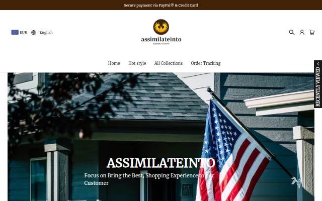 Assimilateinto storefront