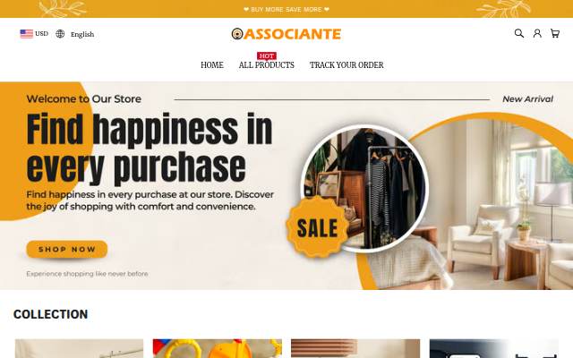 Associante storefront