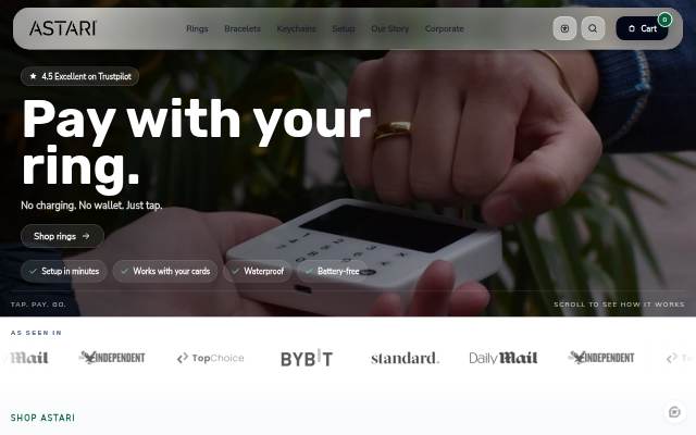 ASTARI® storefront