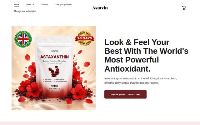 astavin.co storefront
