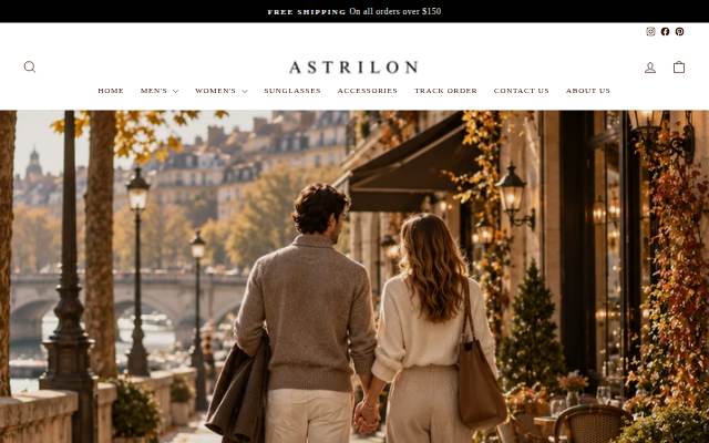 Startseite von Astrilon