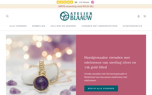 Montra da Atelier Blaauw