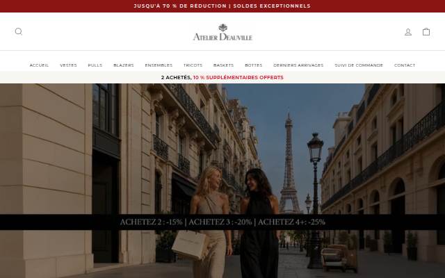 Atelier Deauville storefront