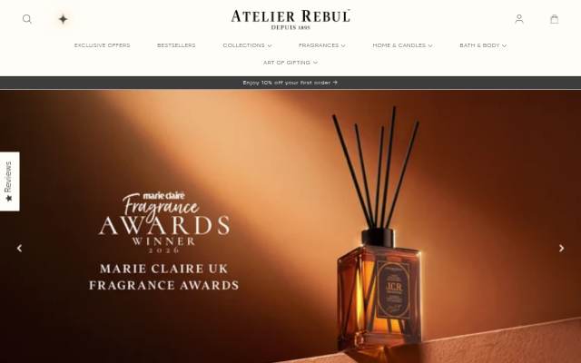Montra da Atelier Rebul UK