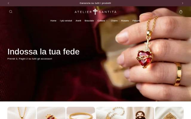 Montra da Atelier Santità