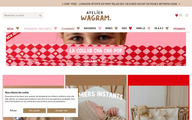 Atelier Wagram storefront