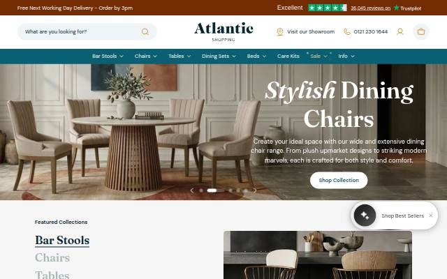 Vitrine de Atlantic Shopping