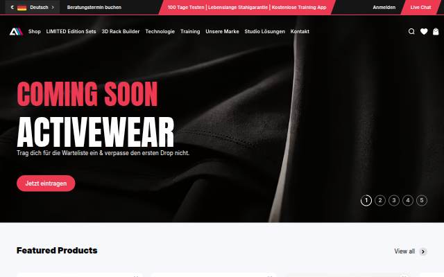 ATLETICA storefront