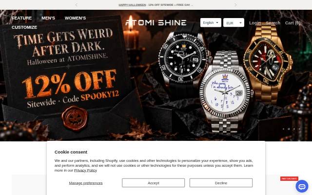 ATOMI SHINE LIMITED storefront