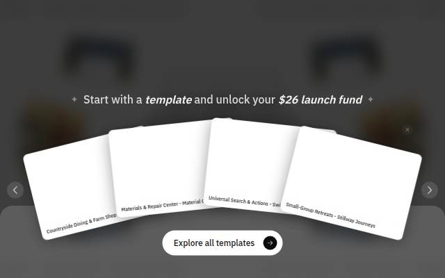 Atoms: Build websites &amp; apps with AI, no code needed storefront