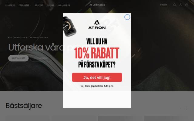 ATRONSTORE storefront