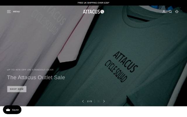 Attacus Cycling storefront