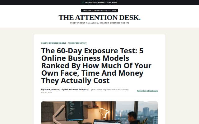 The Real Reason Nobody Sees Your Content — Creator Signal storefront