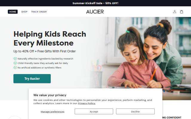 Aucier storefront