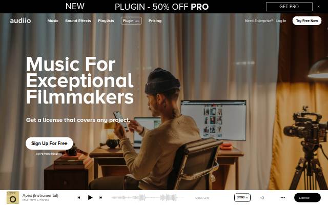 Audiio storefront