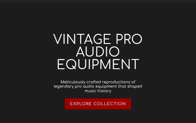 Vintage Pro Audio Equipment | AudioScape Engineering Co. storefront