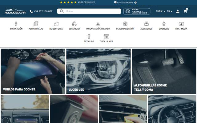 Accesorios para Coche storefront