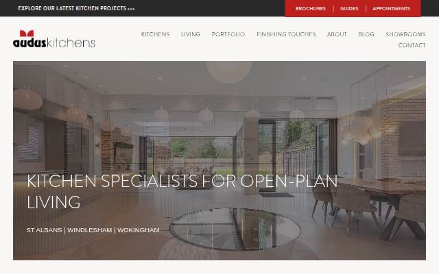 Audus Kitchens storefront