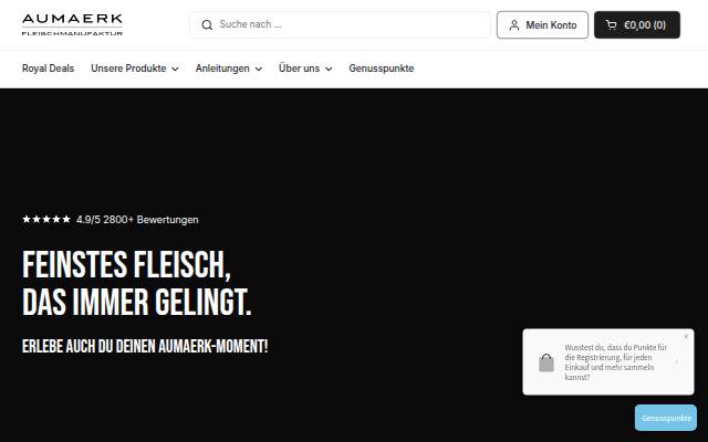 AUMAERK storefront