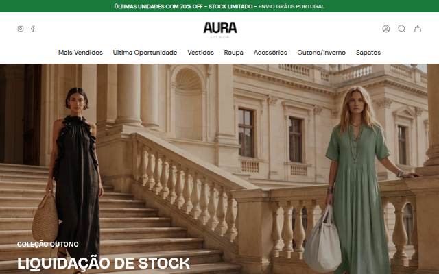 Aura Lisboa storefront