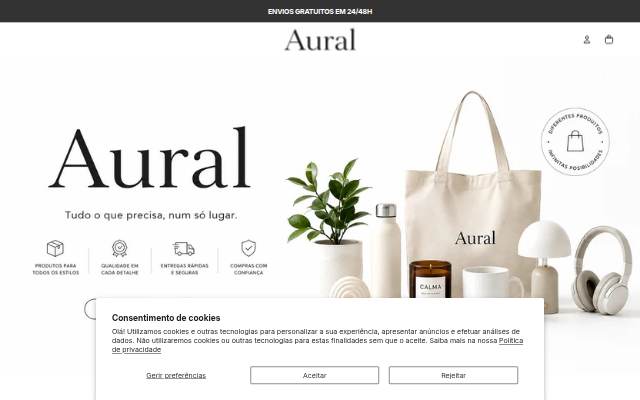 AURAL storefront