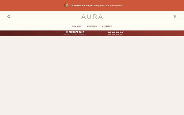 Aura Foods storefront