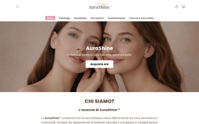AuraShine storefront