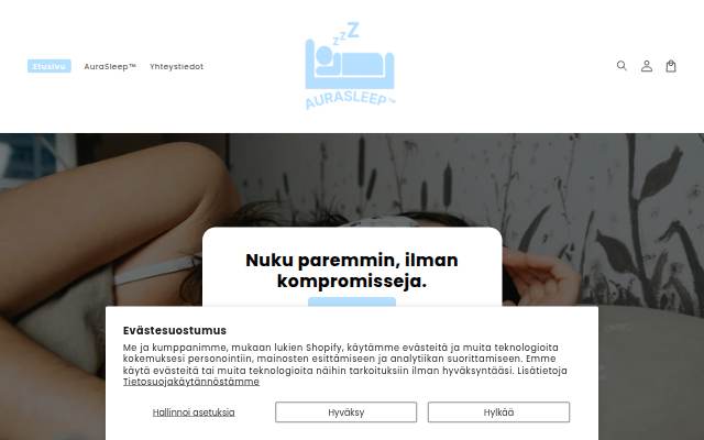 Montra da AuraSleep Finland