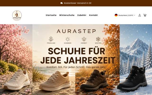 aurastep storefront