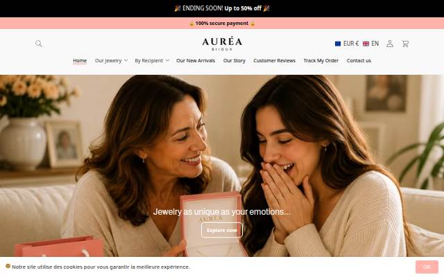 Aurea Bijoux storefront