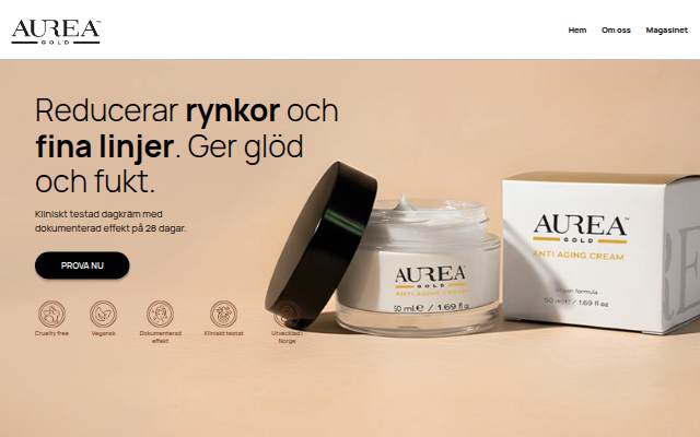 AUREA Gold storefront