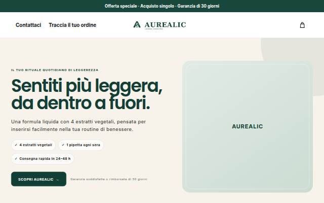 Aurealic storefront