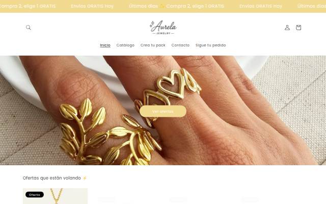 Aurela storefront