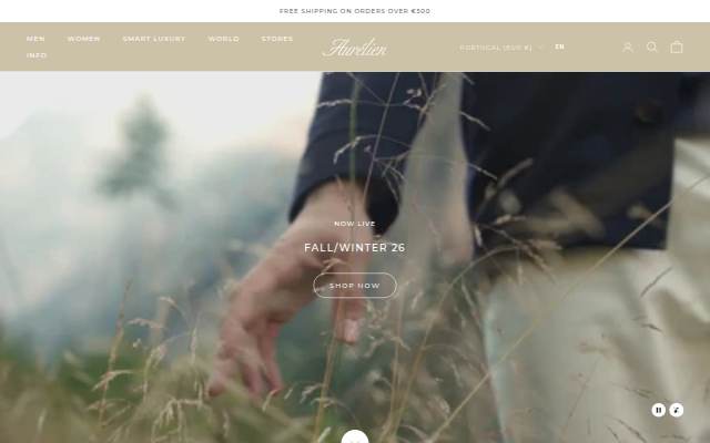 Aurélien storefront