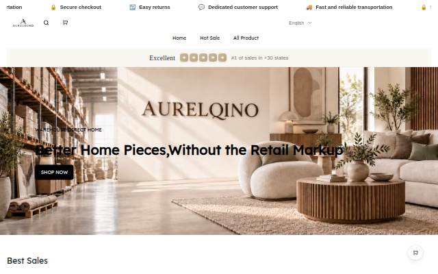 AURELQINO storefront