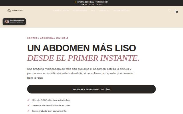 Auren Activa storefront