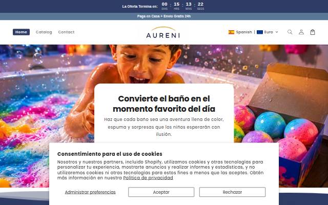 aureni.es storefront